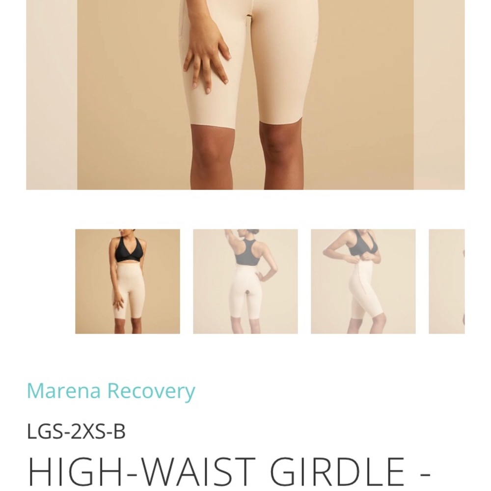 Brand New Marena Recovery High Waisted Girdle Small